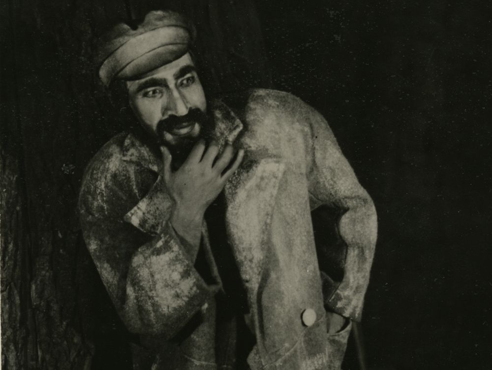 Unknown actor as a character in one of GOSET later productions, 1930s